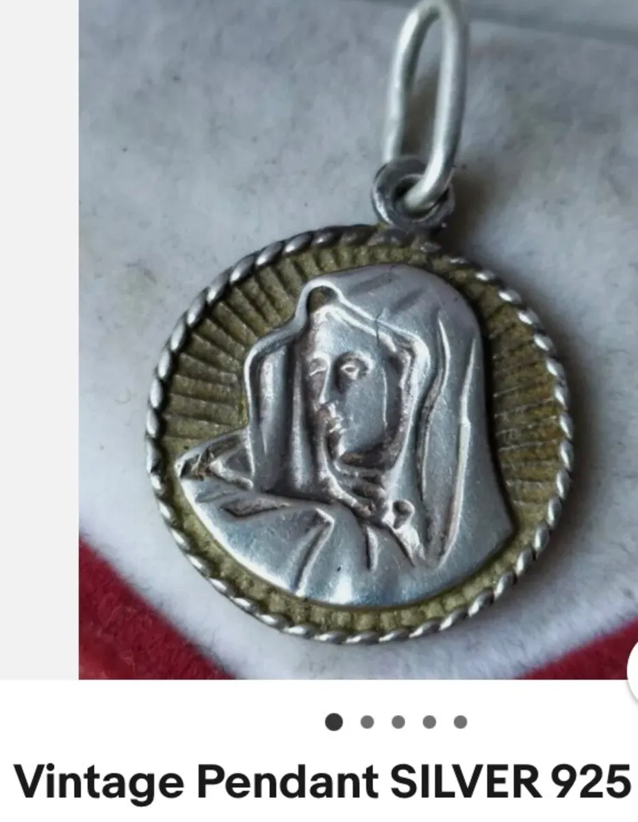 925 Sterling medal - Image 2