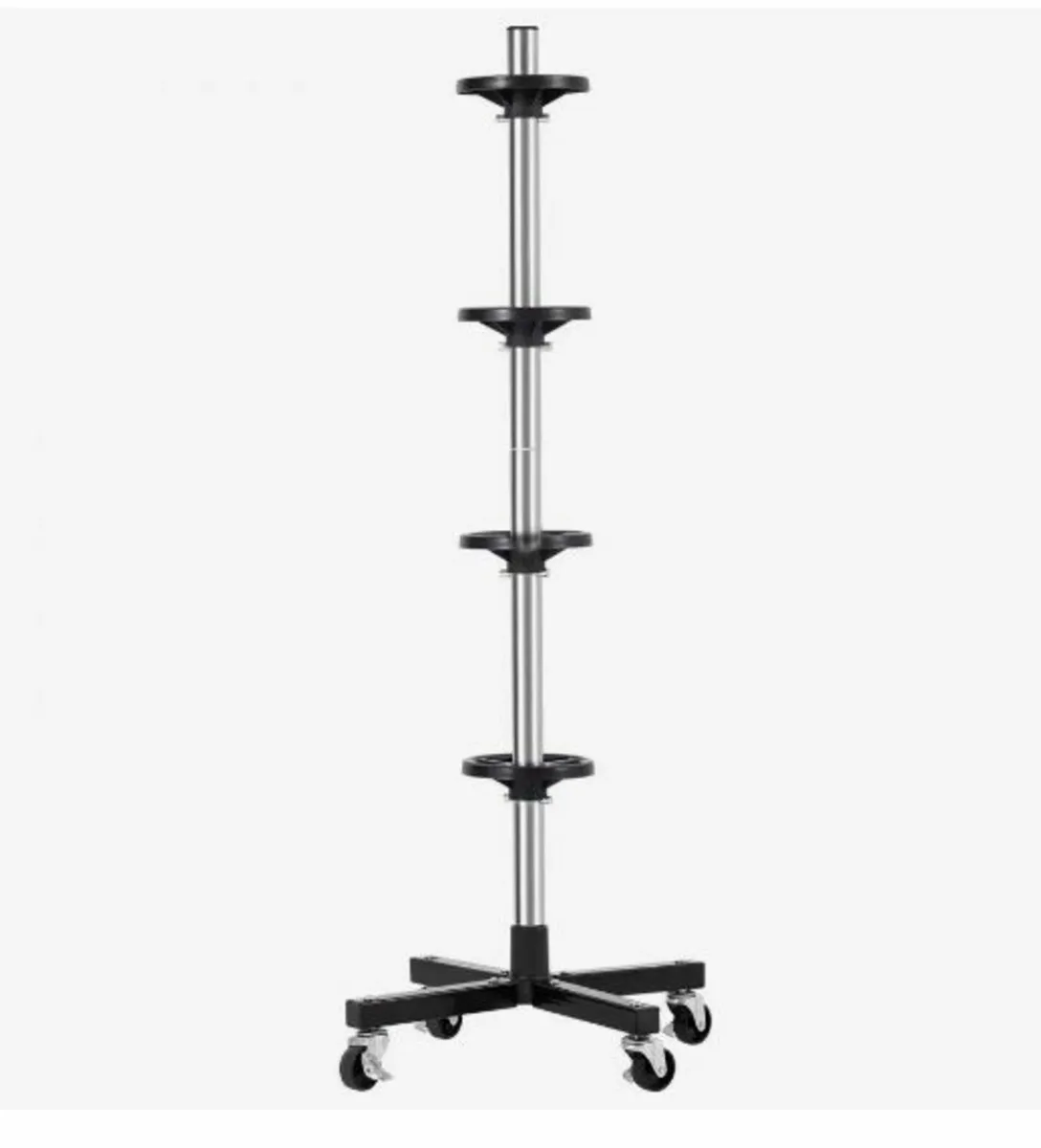 Tire Rack with Wheels - Image 4