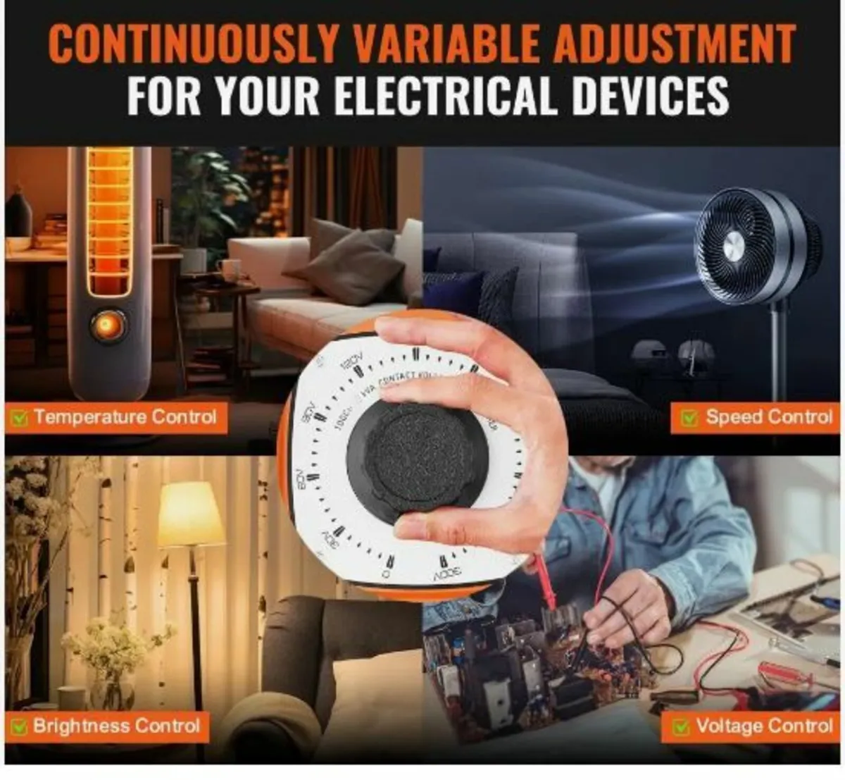 3000VA Auto Variable Voltage Transformer - Image 2