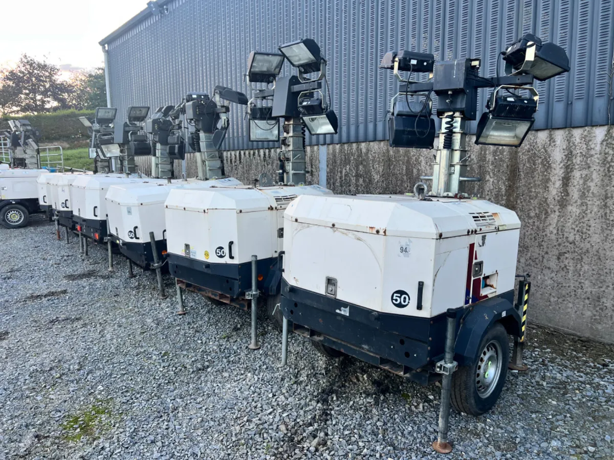 10 x Generac VB-9 lighting towers - Image 2