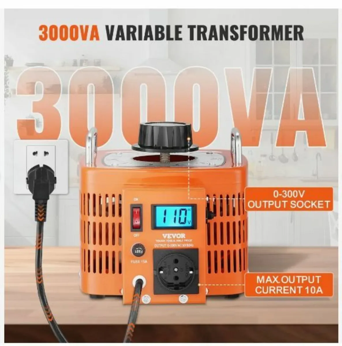 3000VA Auto Variable Voltage Transformer - Image 3