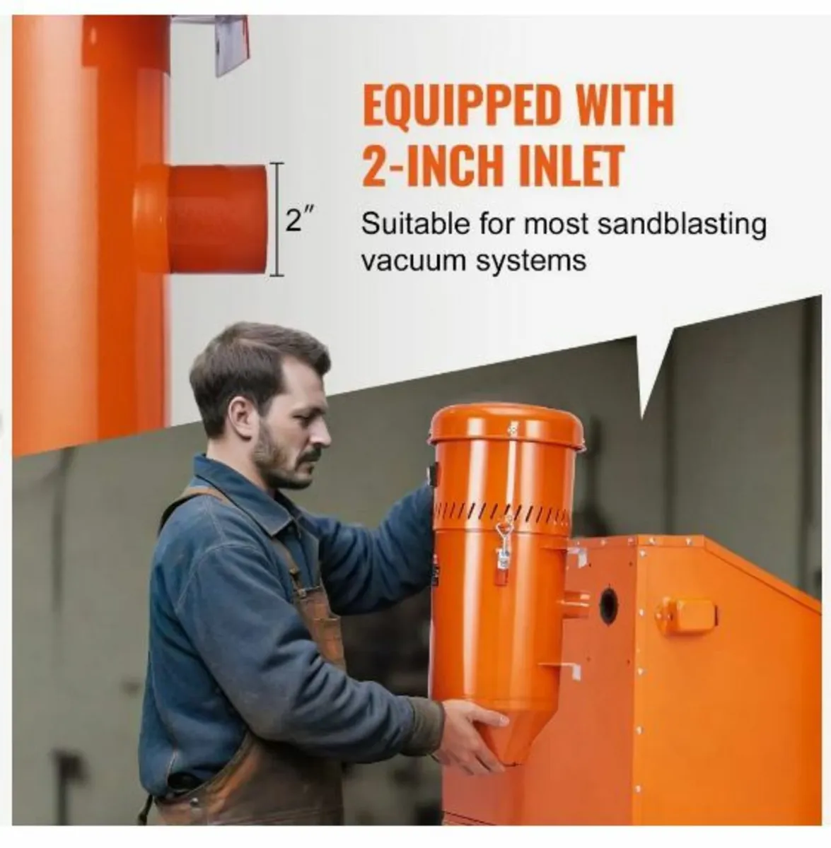 Dust Collection System: 1450W - Image 2