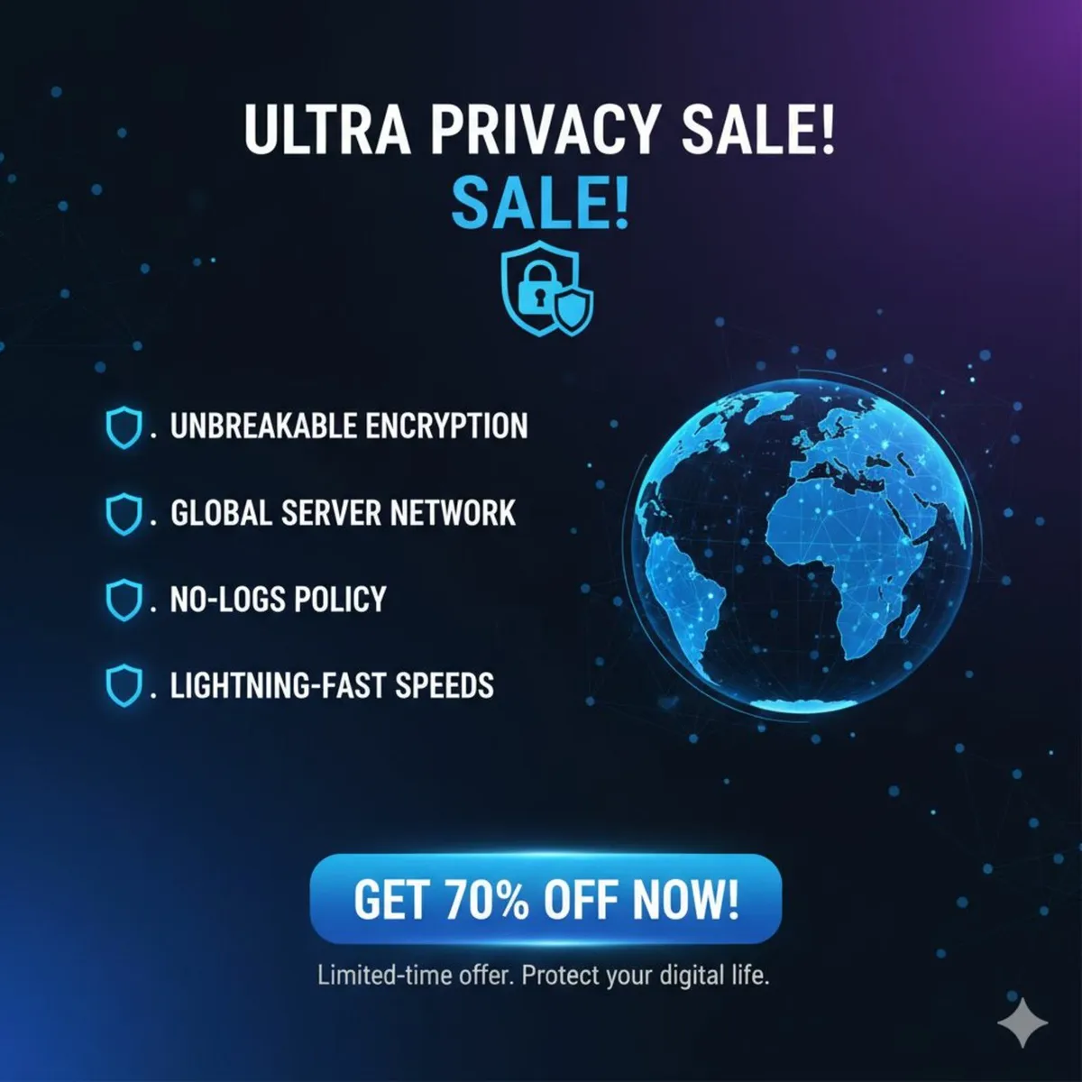 VPN, PureVPN, 12months Active No subscrition - Image 1