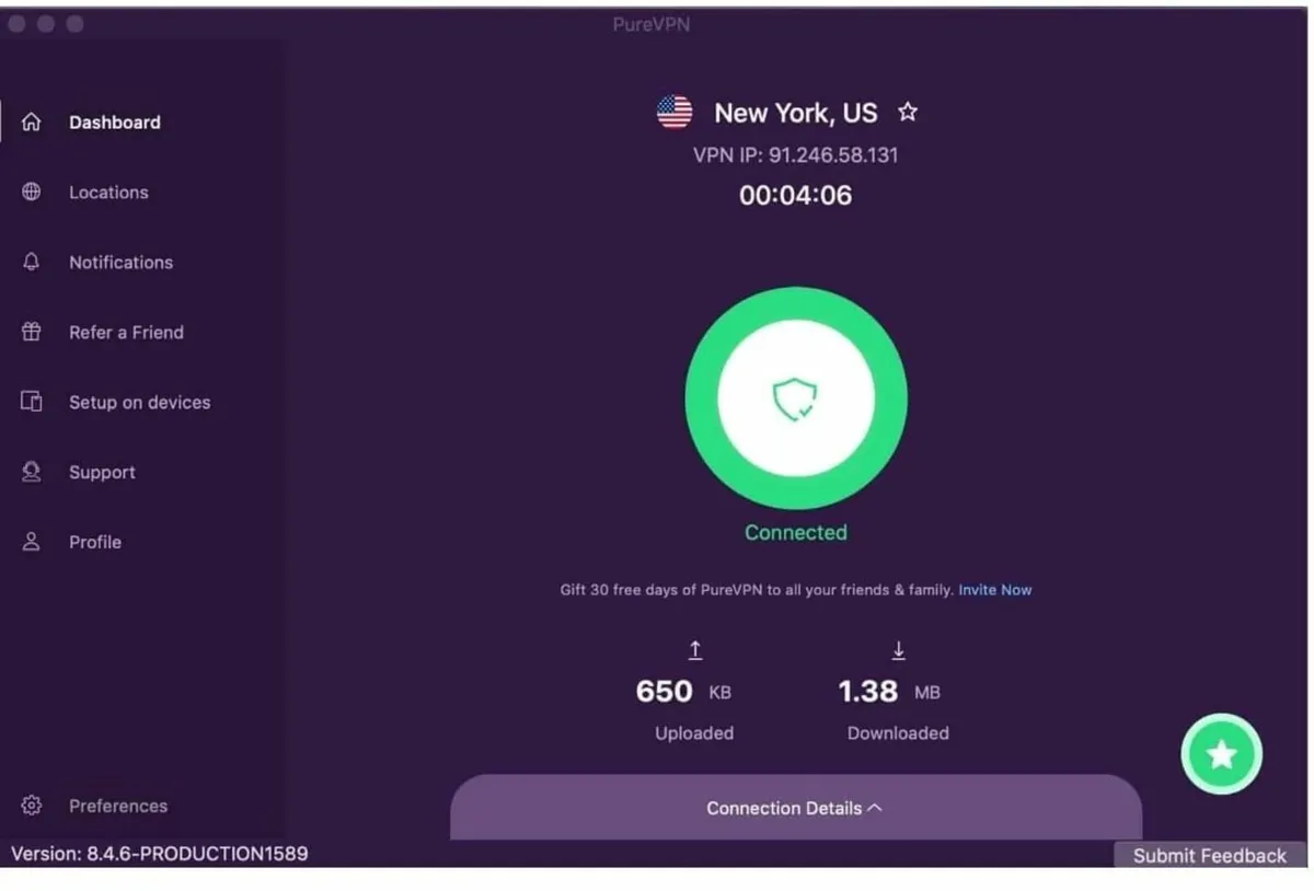 VPN, PureVPN, 12months Active No subscrition - Image 3