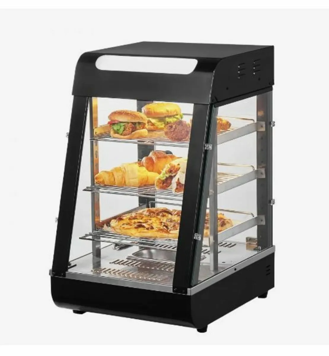 3-Tier Commercial Food Warmer Display - Image 1