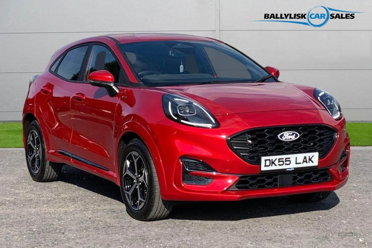 Ford Puma 1.0t 125PS St-line in Fantastic Red Wit - Image 1