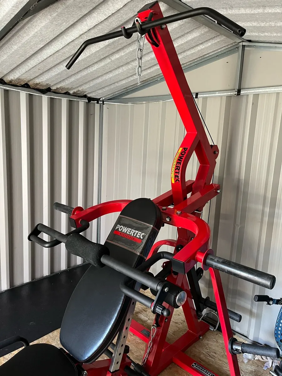 Powertec leverage gym & leg extension - Image 2