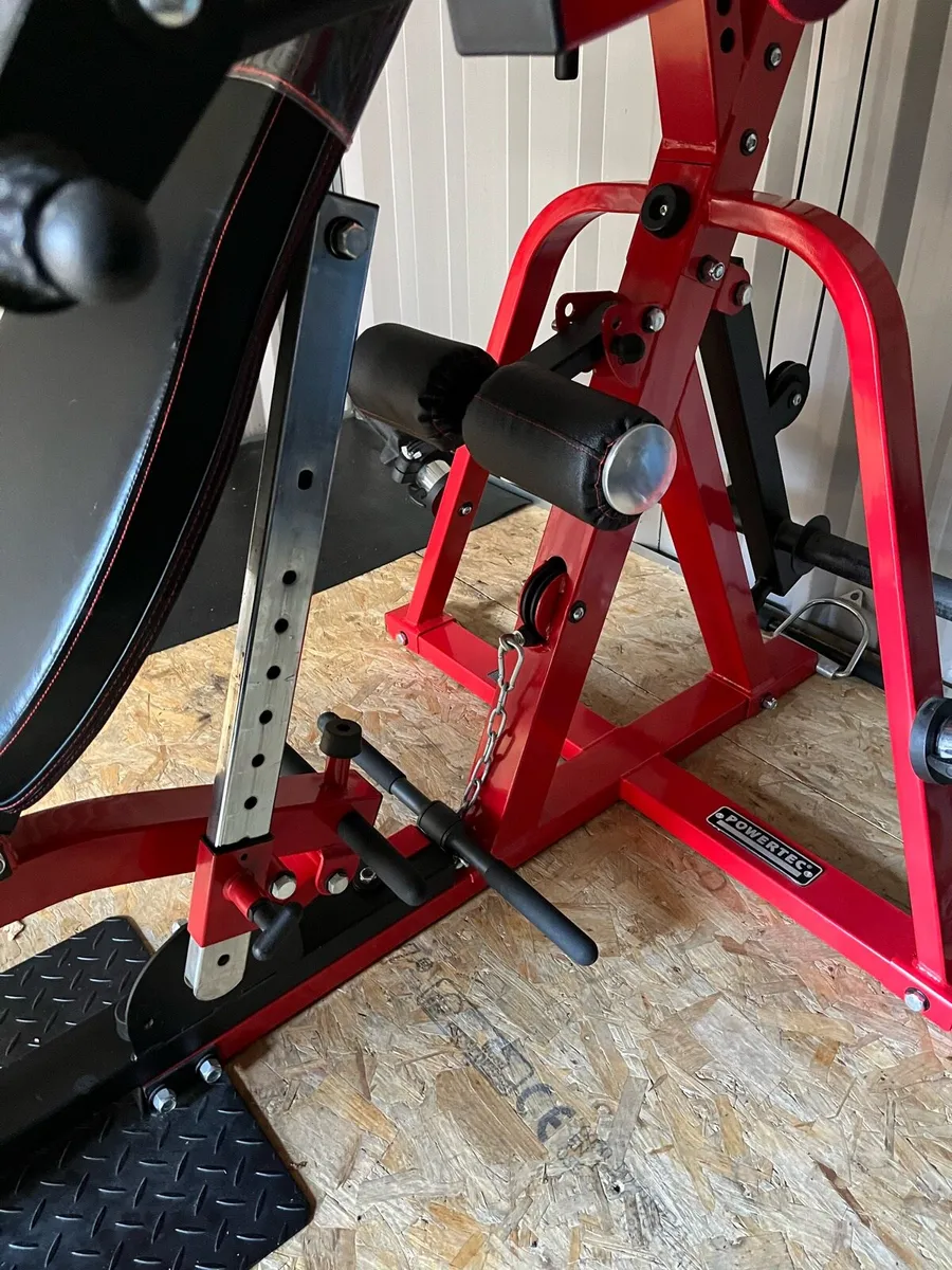 Powertec leverage gym & leg extension - Image 4