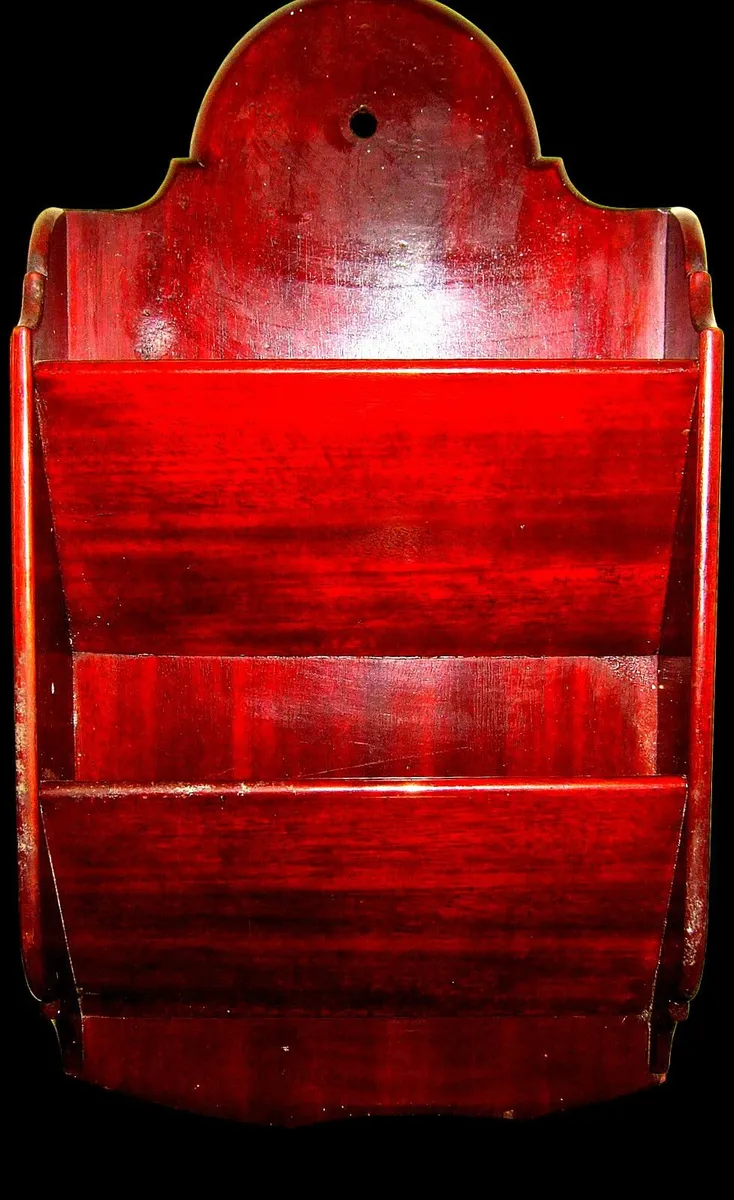 Vintage Harrods Wooden Letter Rack - Image 4