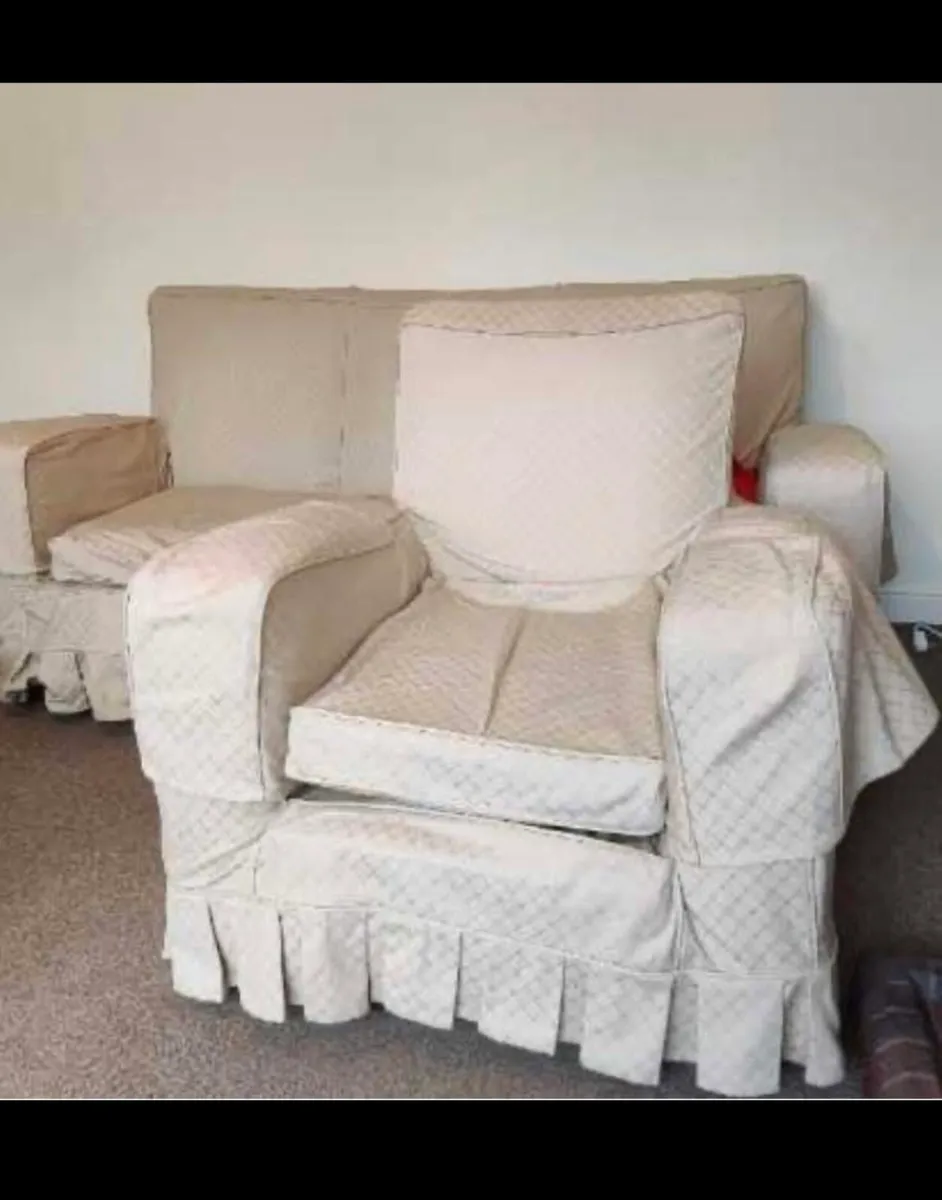 Sofa and armchair - free - Image 1