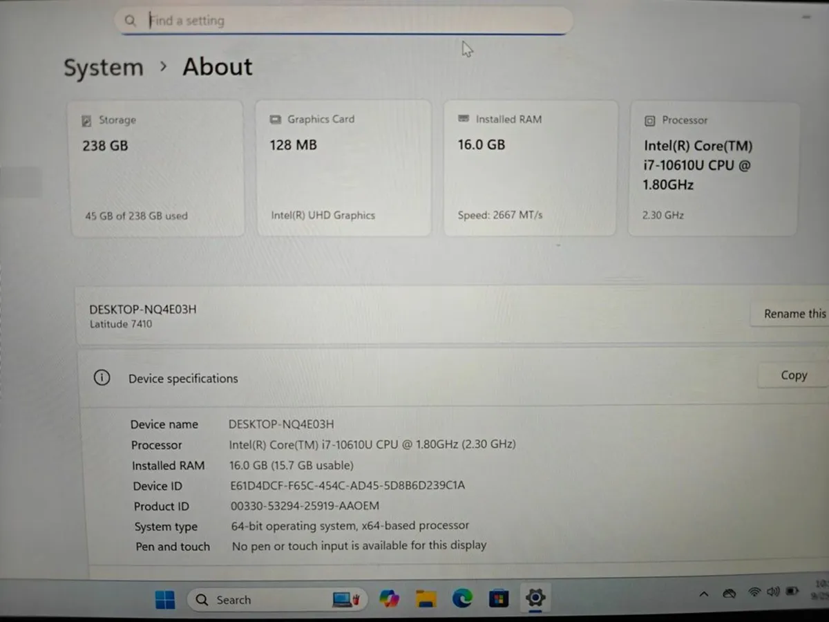 Dell Latitude 7410 | i7 (10th gen) | 16GB | 256GB - Image 3