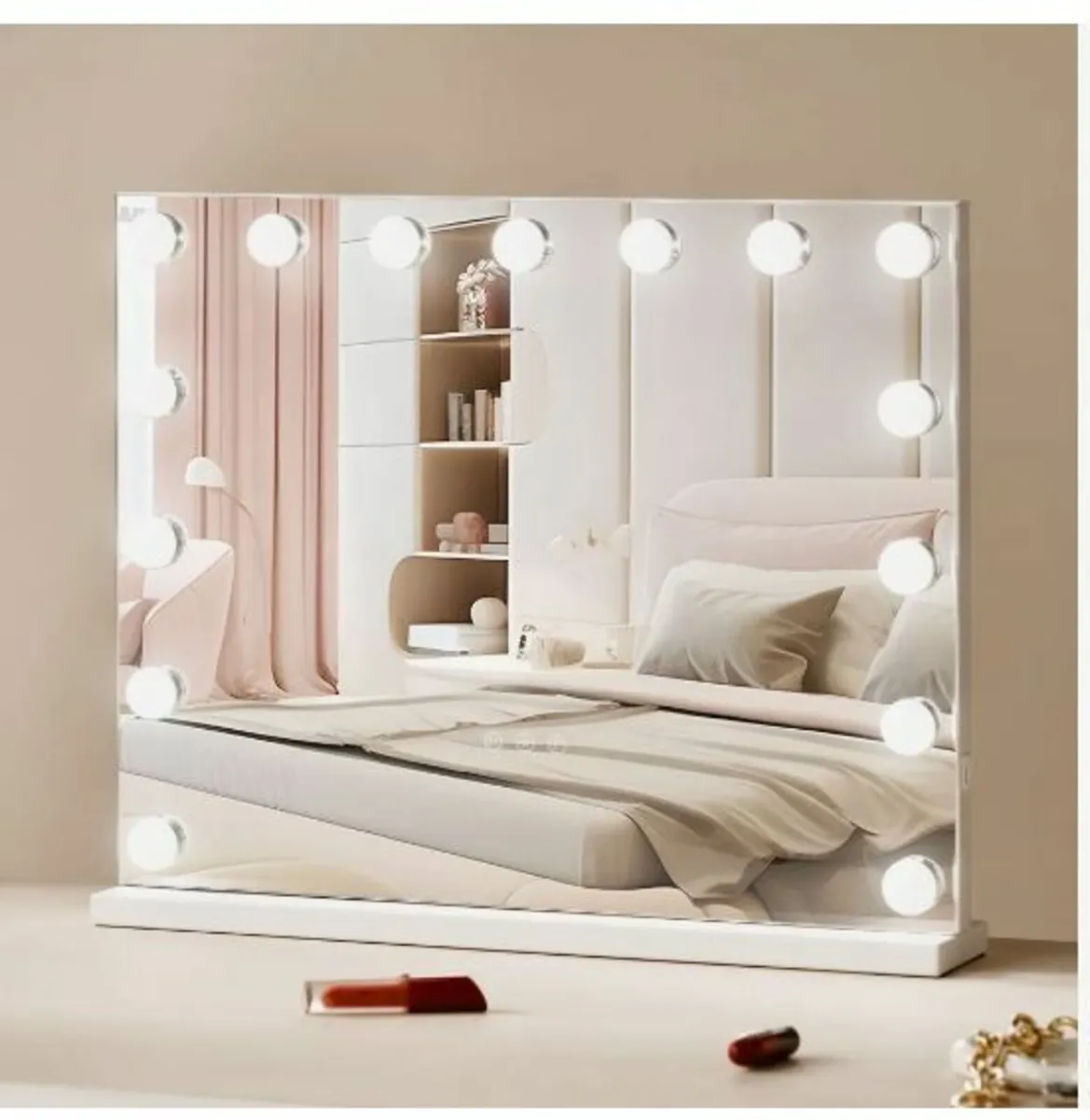 Hollywood Vanity Mirror With Lights - Image 3