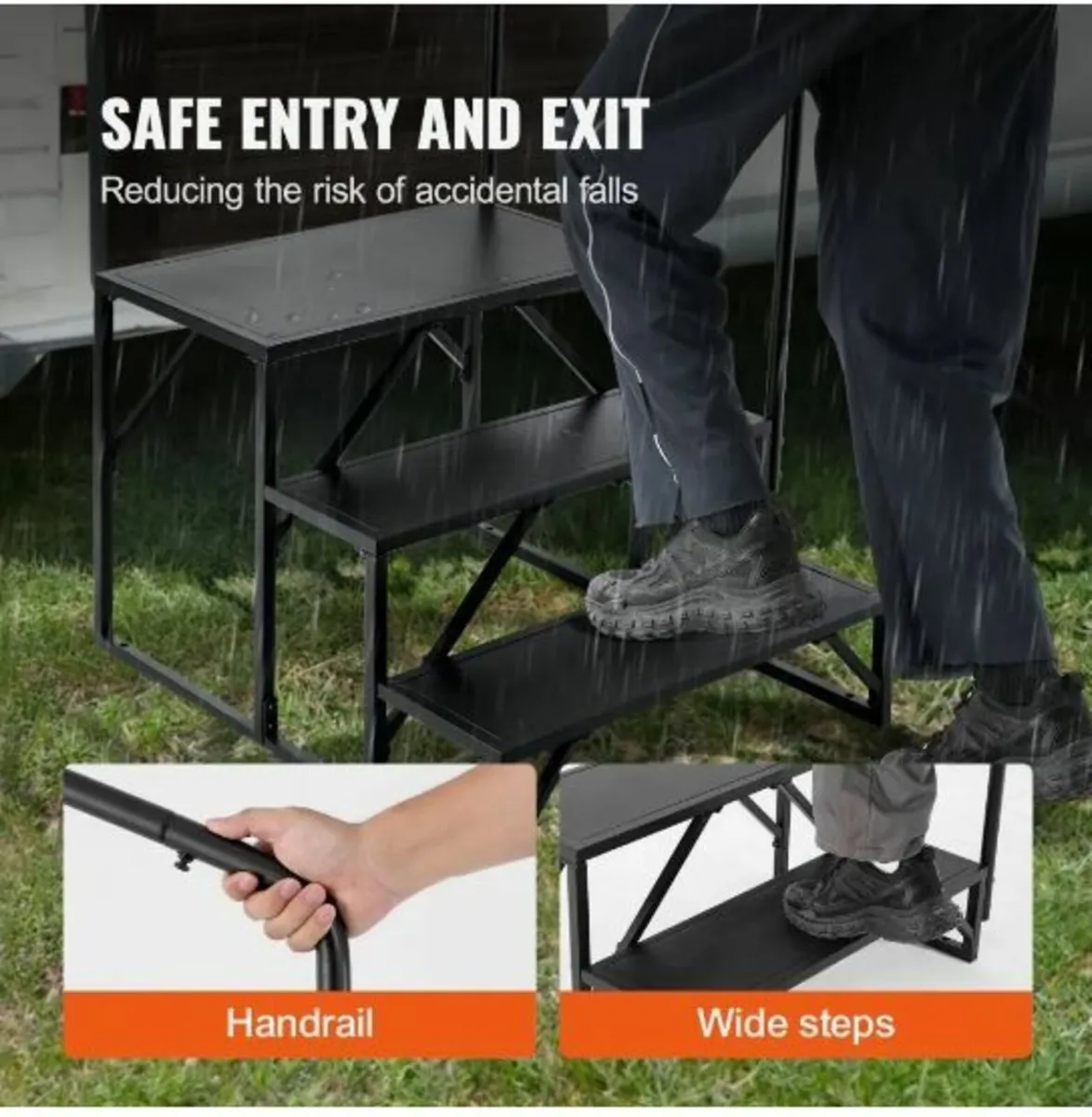 RV Steps, 3-Step RV Stairs, 440 - Image 4