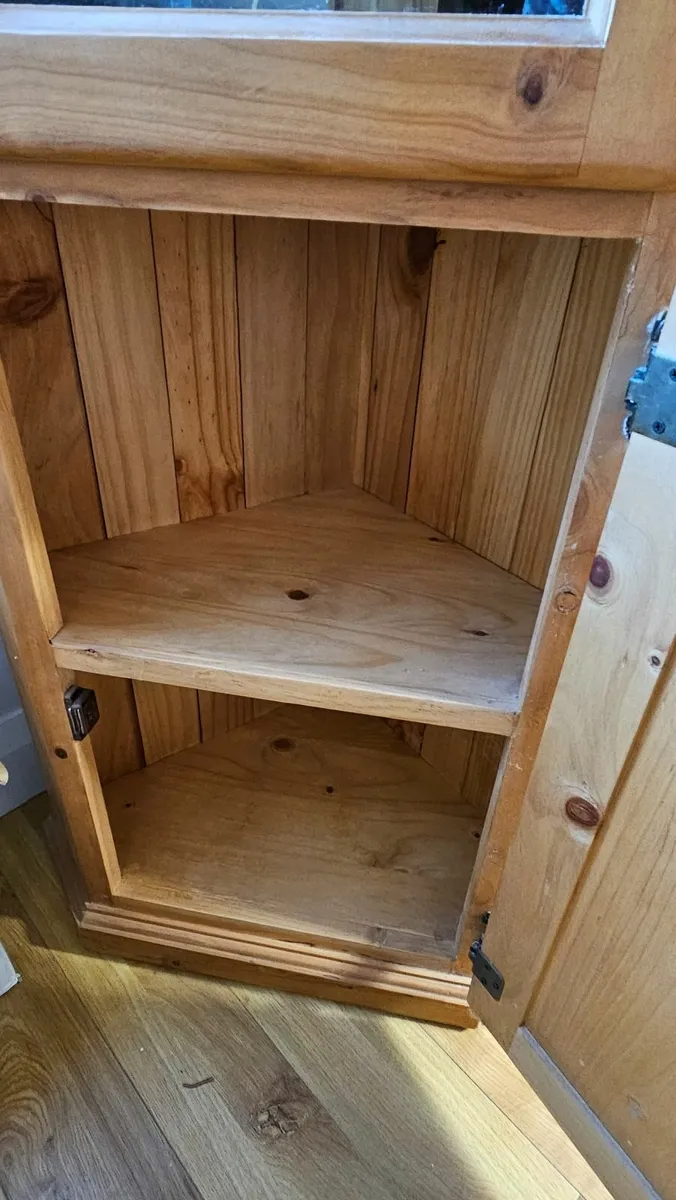 Tall corner cabinet - Image 4