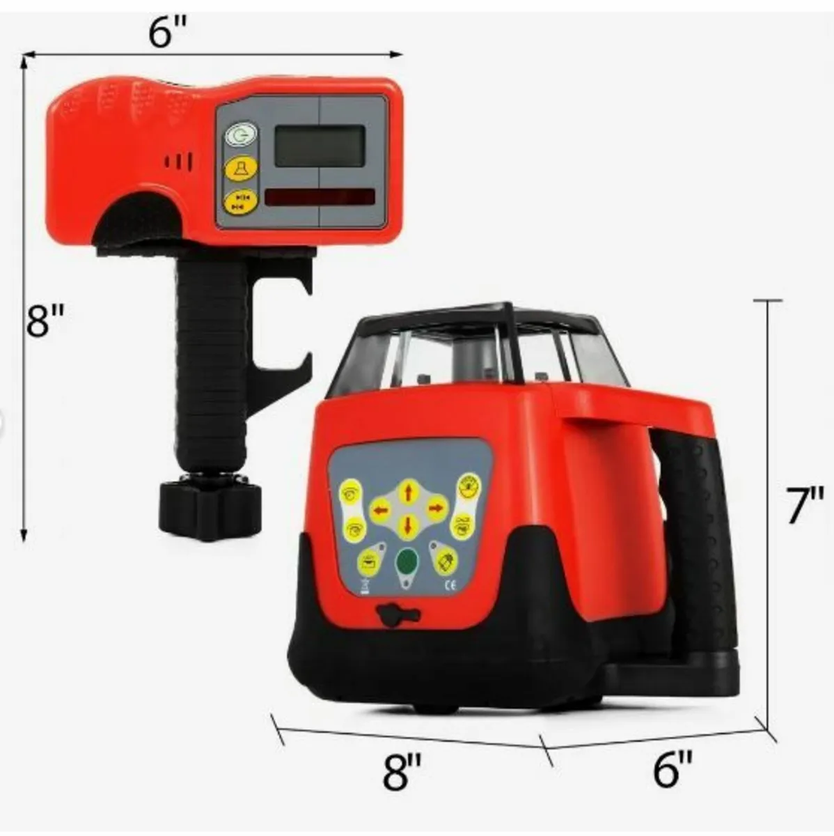 Laser Level Green Beam Self Rotating Leveling Kit - Image 4