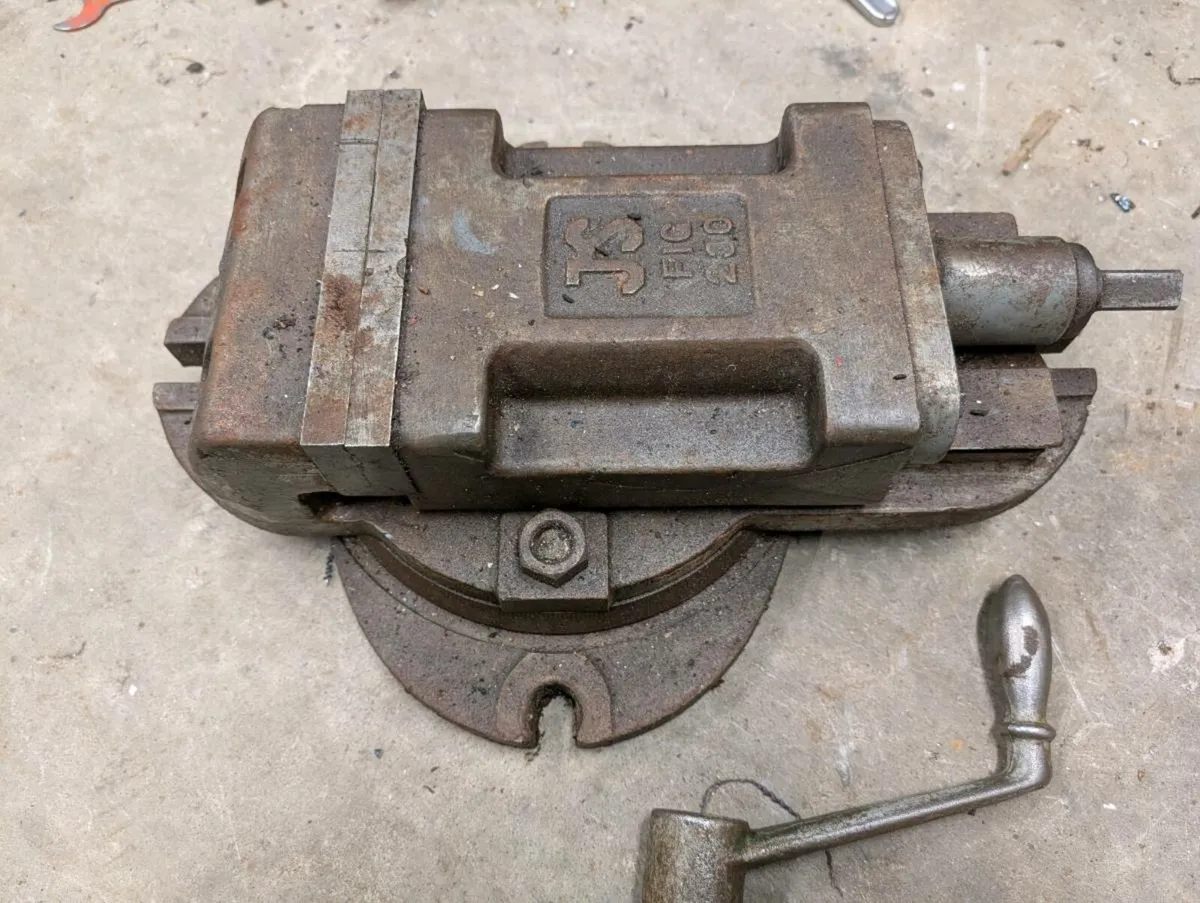 Lathe, surface grinder milling chuck drill grinder - Image 4