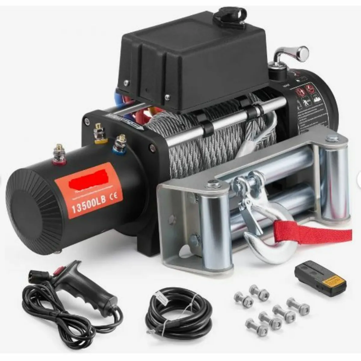 Electric Winch Truck 6123.5 kg Steel - Image 1