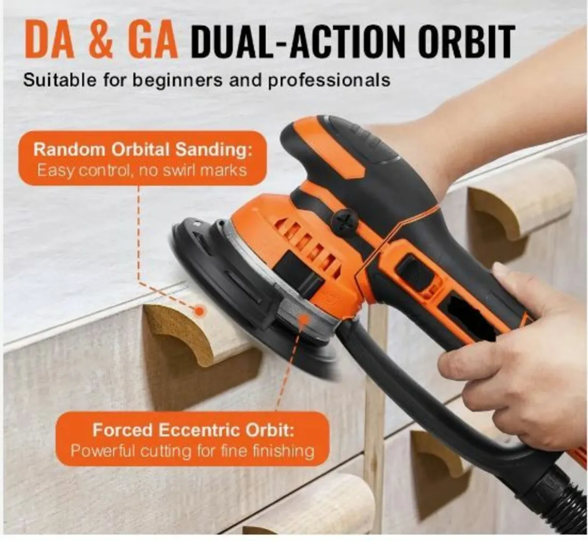 Random Orbital Sander, 6-Inch - Image 3