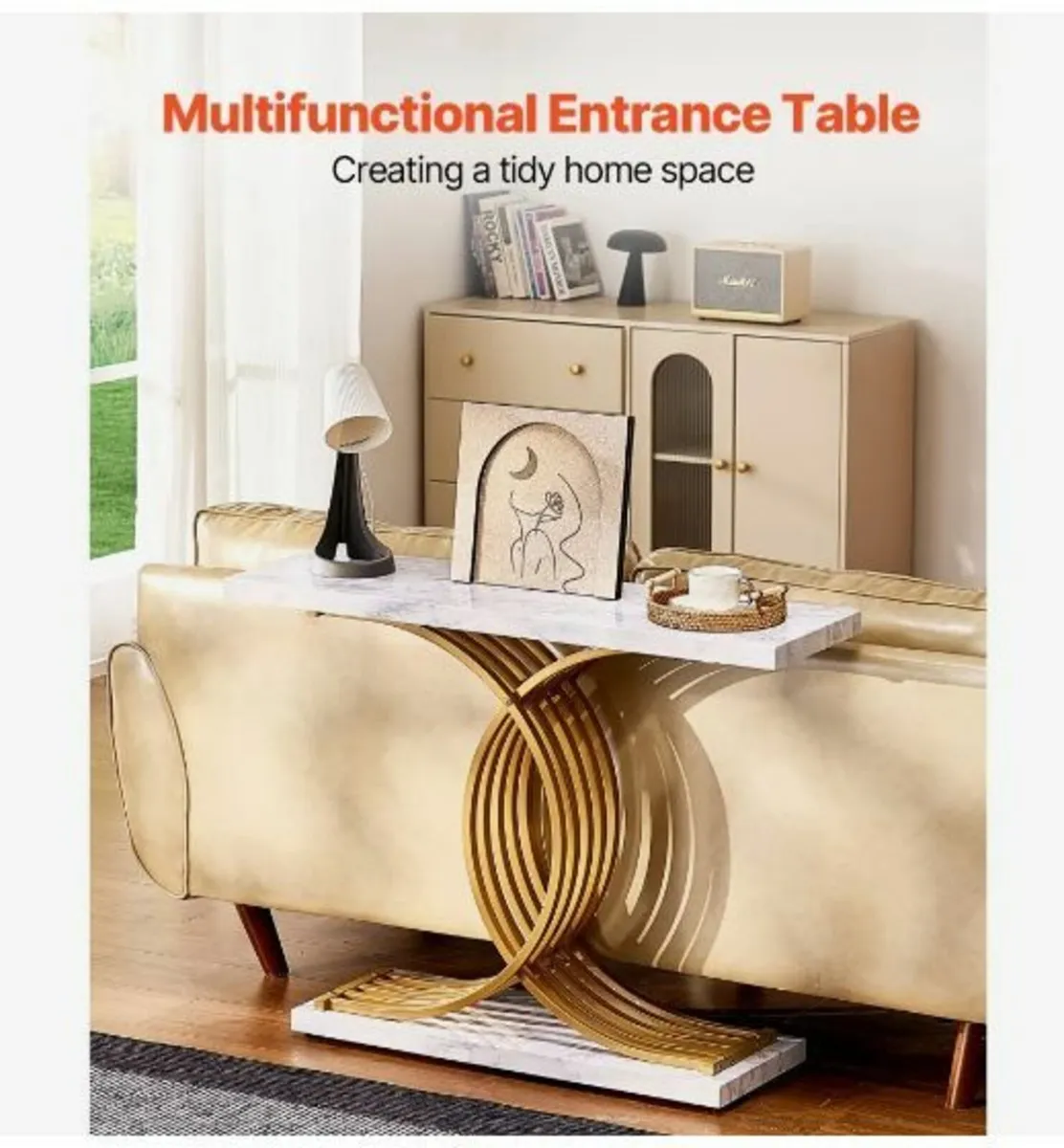 Narrow Console Sofa Table - Image 3
