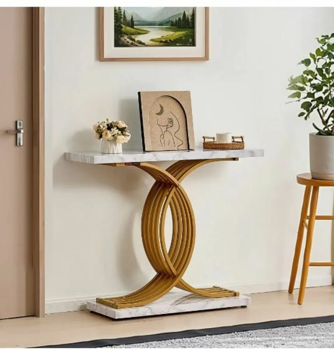 Narrow Console Sofa Table - Image 4