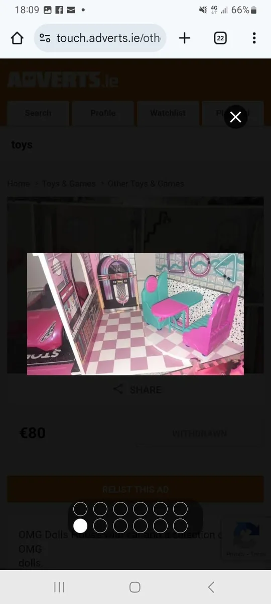 Girls dolls house - Image 4