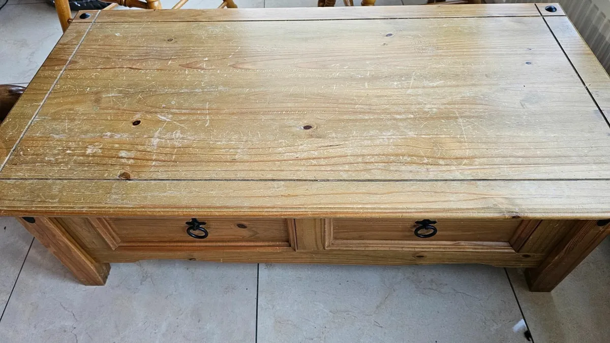 Coffee table with Drawera - Image 3