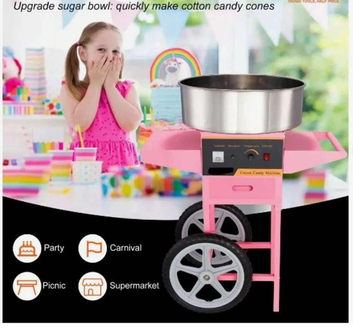 Commercial Cotton Candy Machine - Image 2