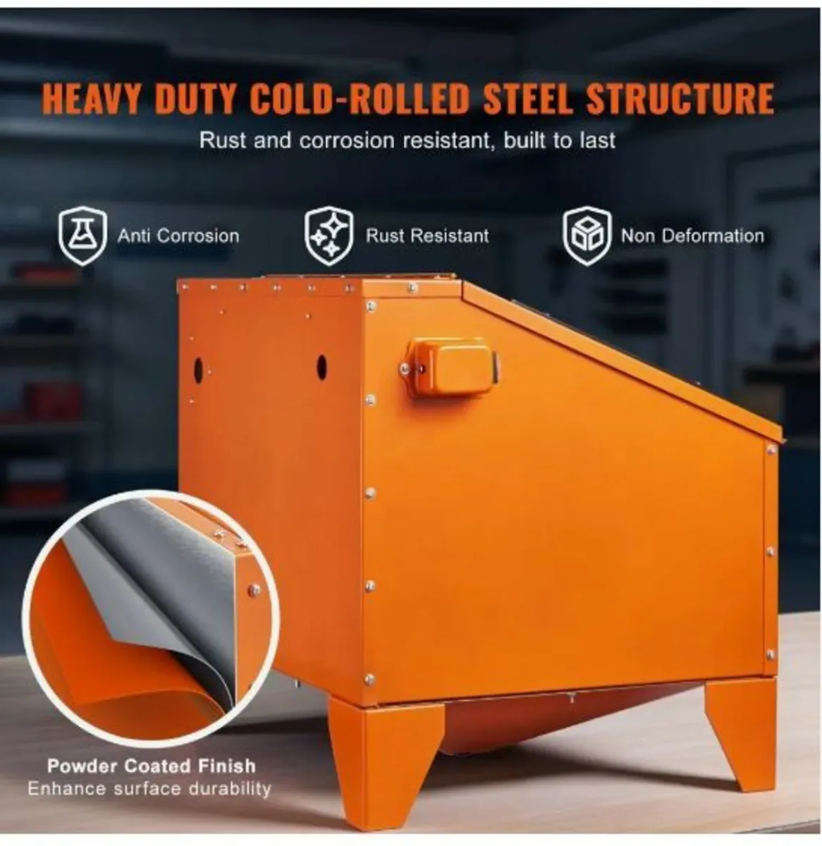 151.4 L Sandblasting Cabinet - Image 4