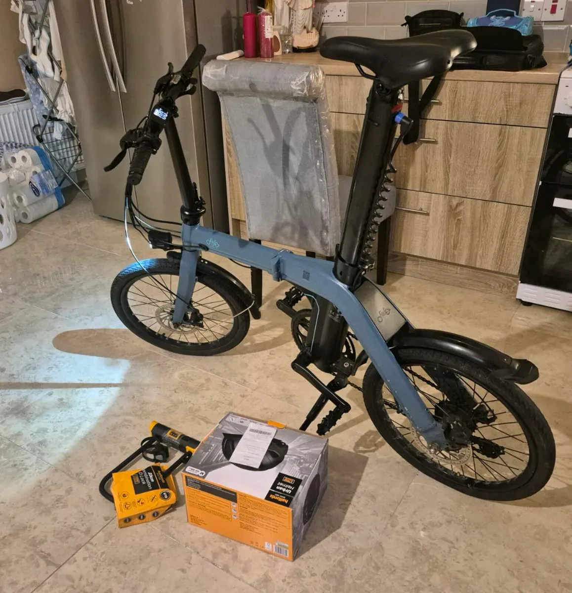 Adults  Fiido D11 electric bike 
250 W powerful mo - Image 4