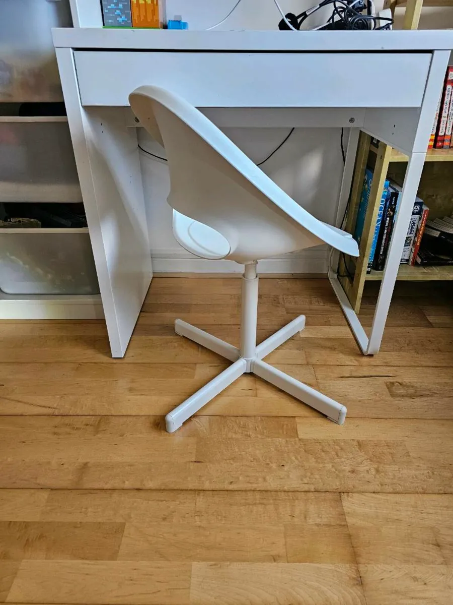 Desk and chair