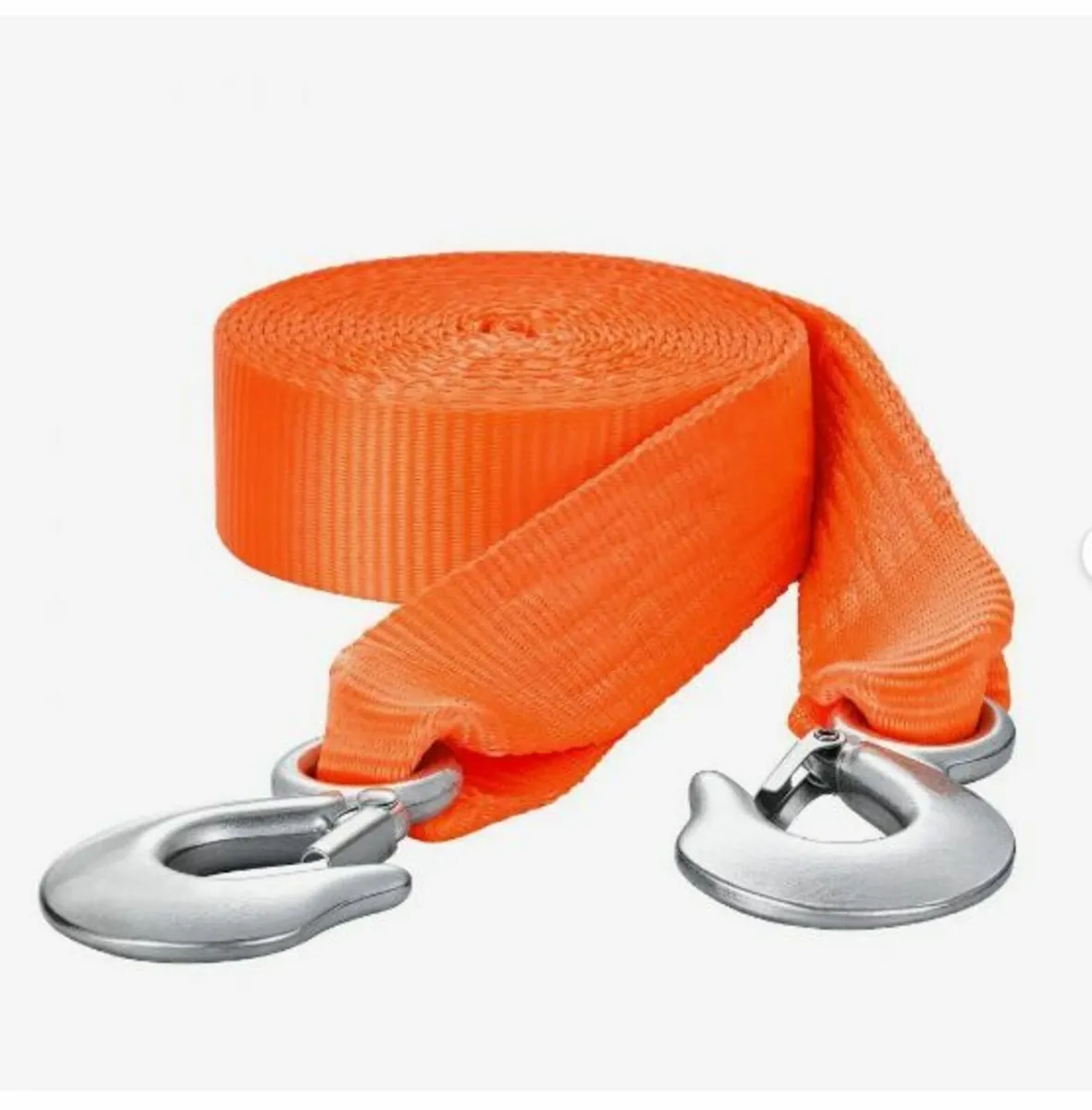 ATV Tow Strap with Hooks - Image 1