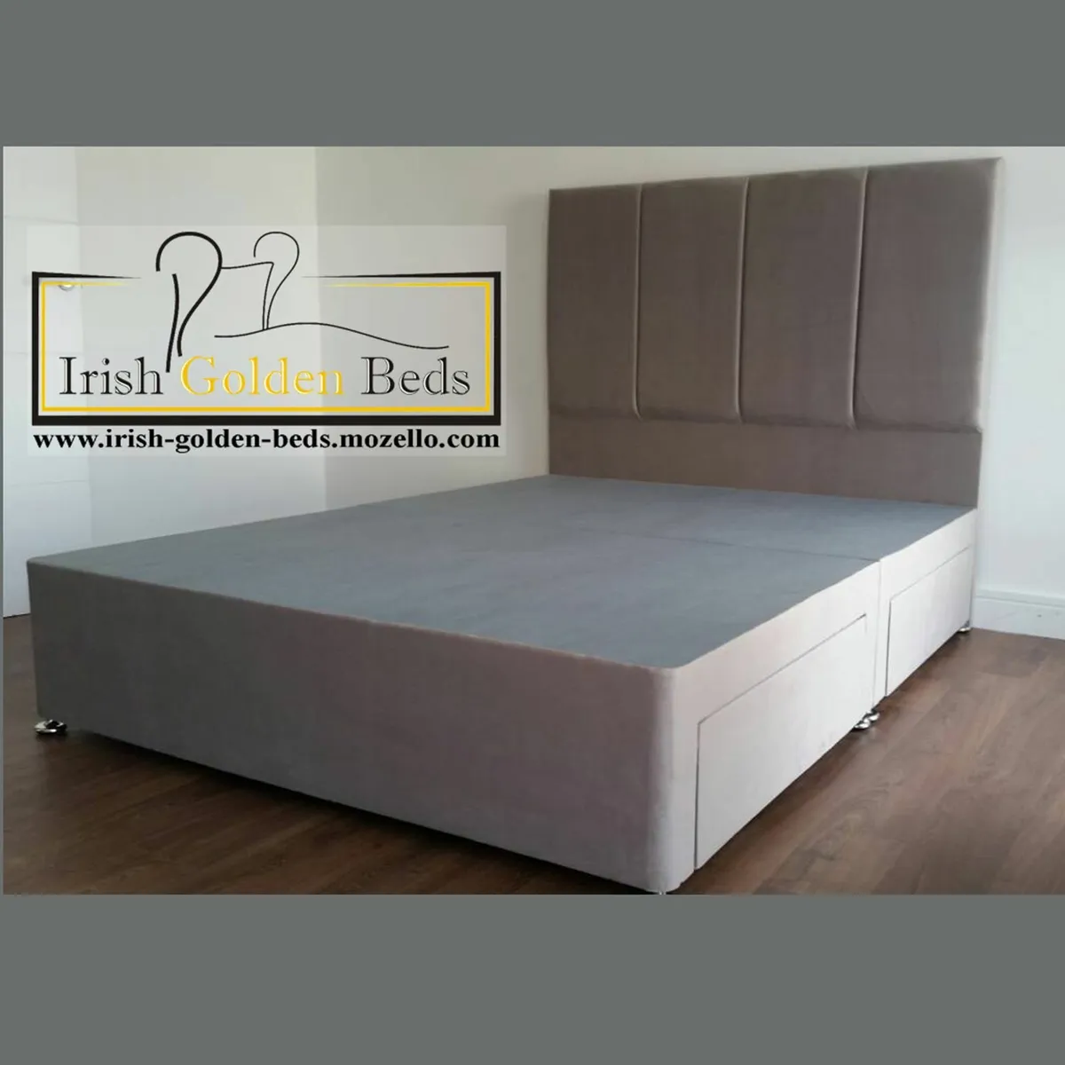 bed frame and headboard, free delivery - Image 2