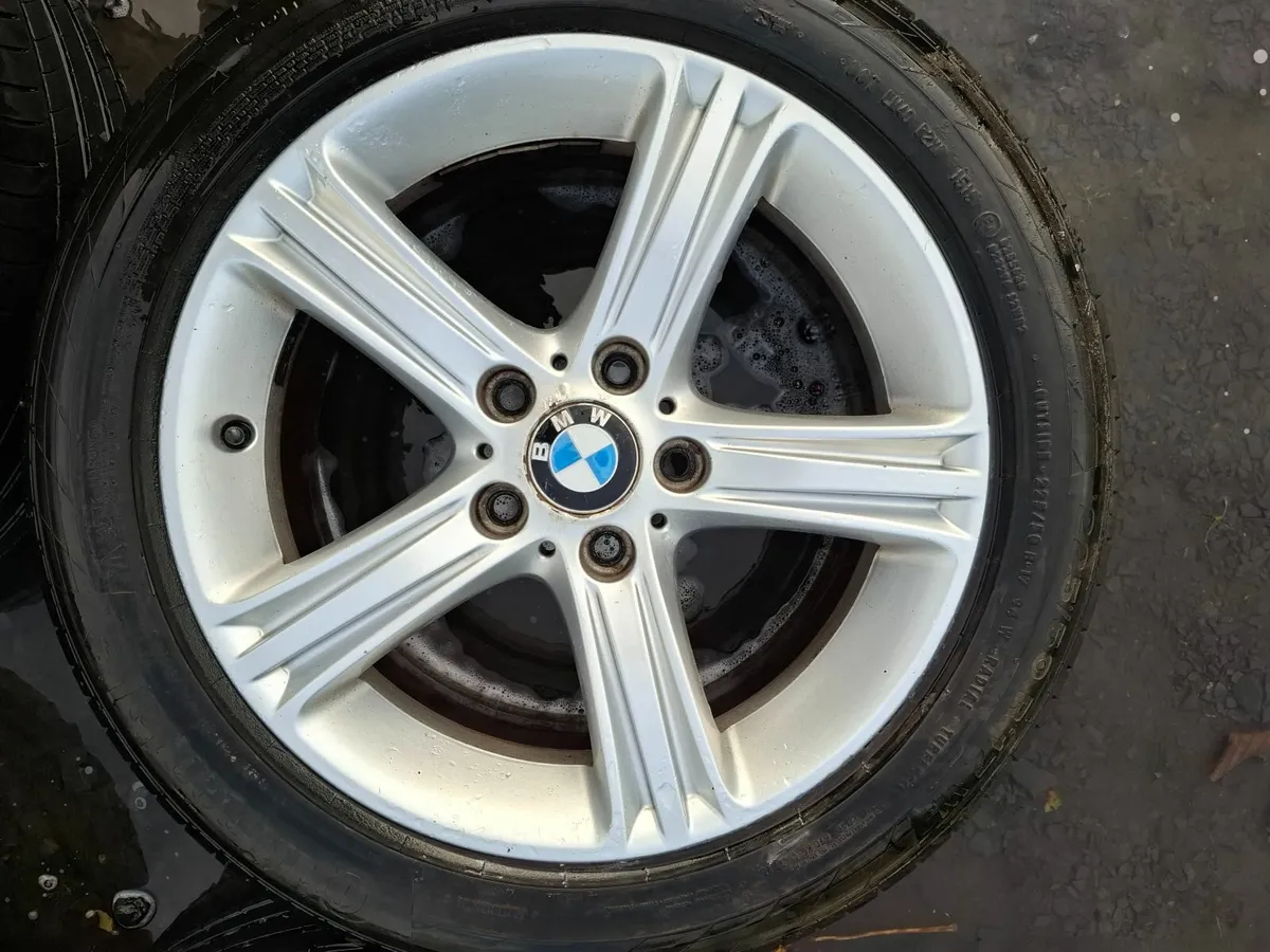 17" Genuine Bmw 3 Series F30 Alloys with tyres - Image 4