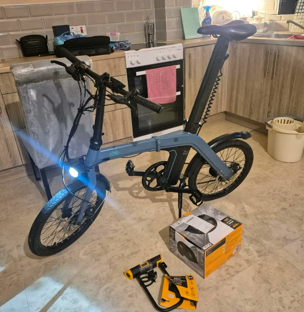 Adults  Fiido D11 electric bike 
250 W powerful mo - Image 1