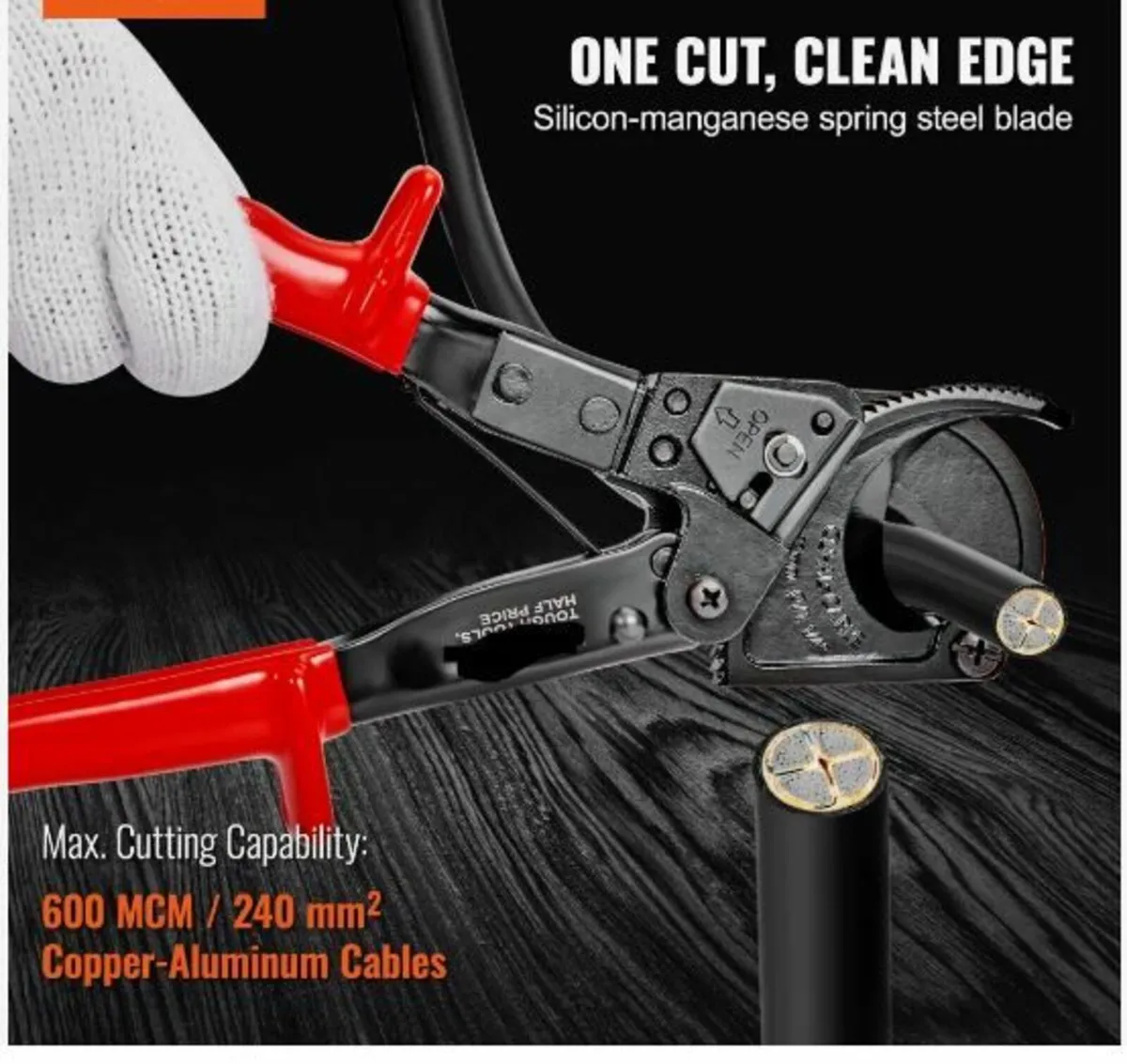 Ratcheting Cable Cutter - Image 2
