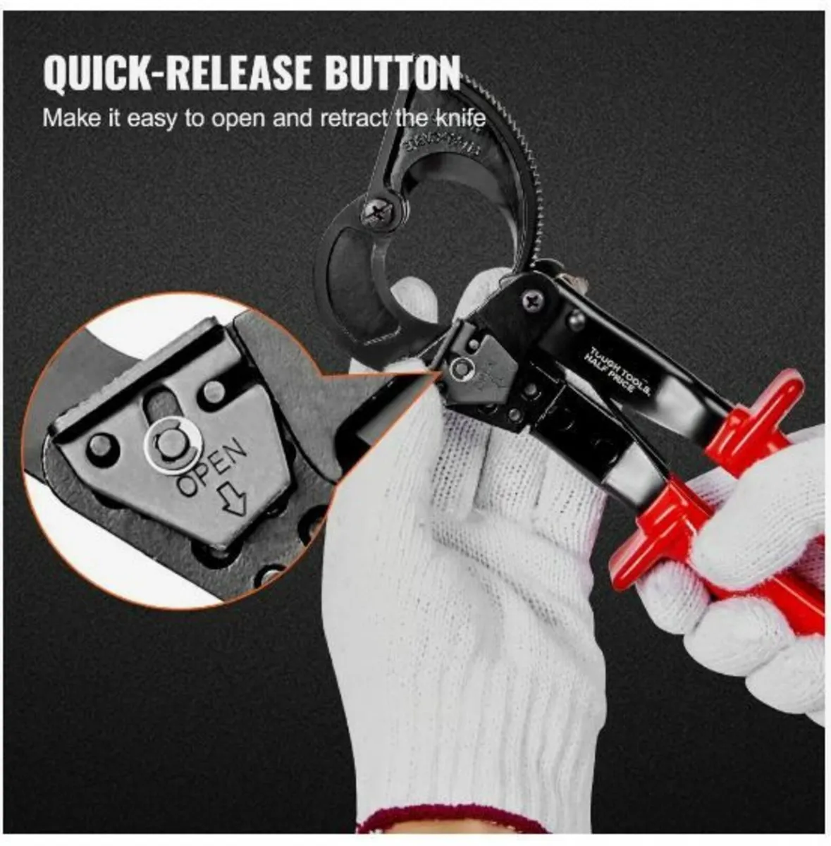 Ratcheting Cable Cutter - Image 4