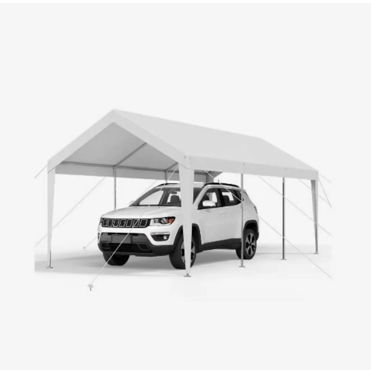 Carport, 10 x 20 FT Outdoor Car Canopy - Image 1