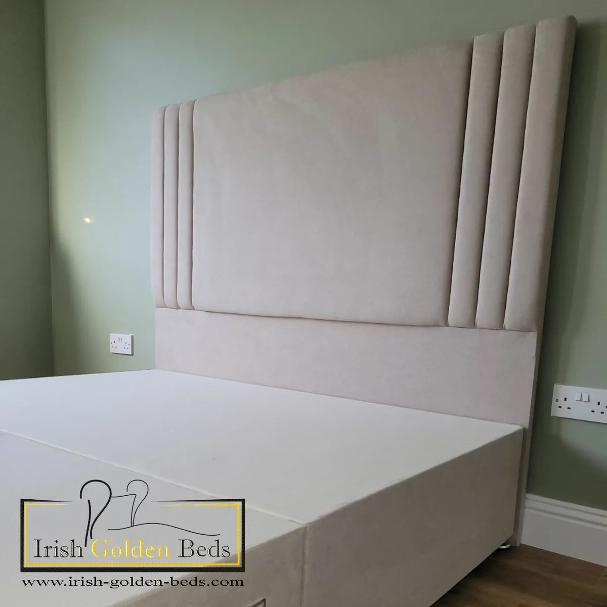 bed frame and headboard, free delivery - Image 1