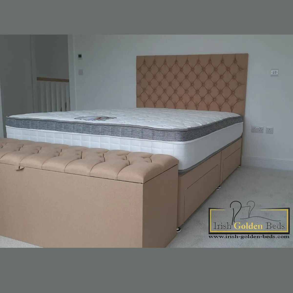 bed frame and headboard, free delivery - Image 4