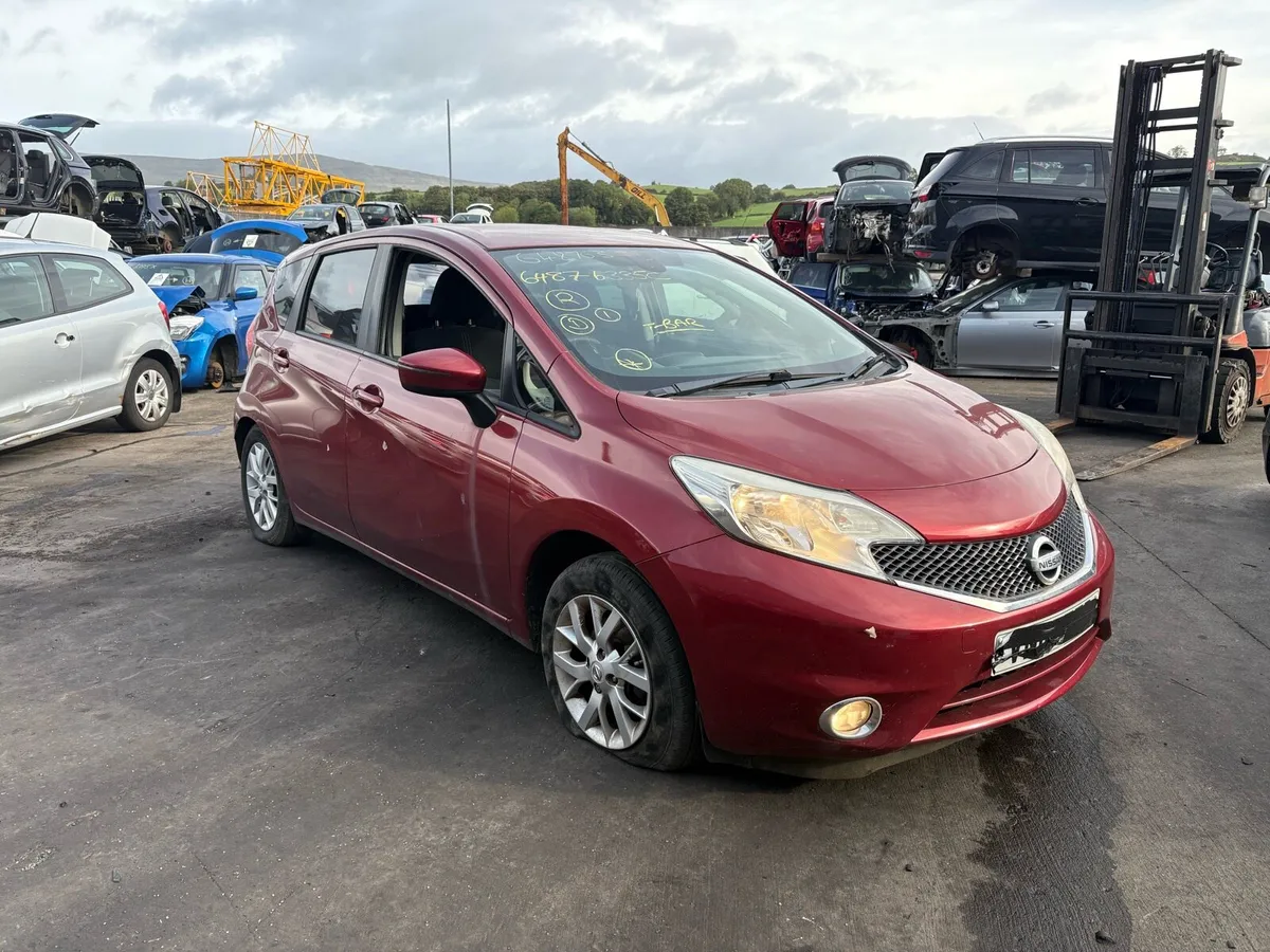 BREAKING PARTS 2014 NISSAN NOTE 1.5 DCI Manual - Image 1