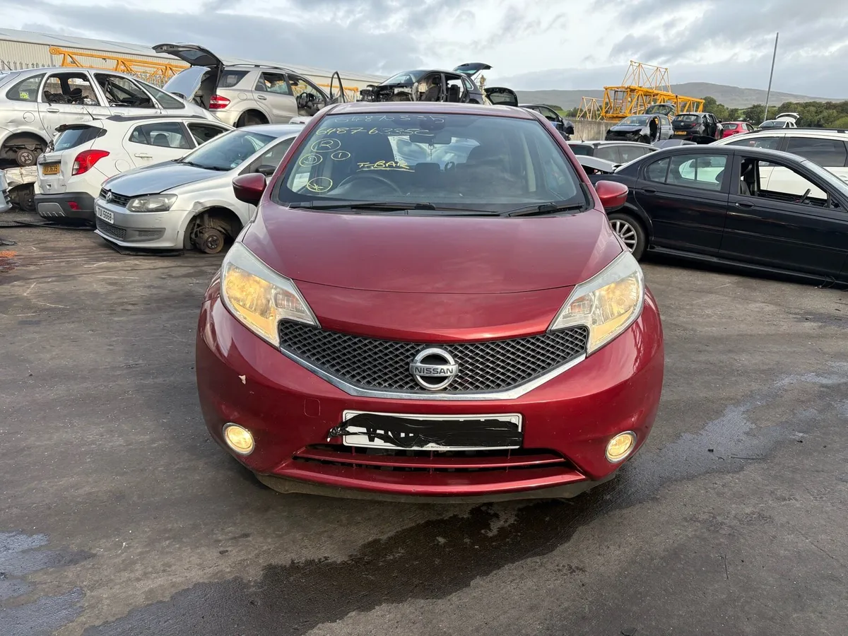 BREAKING PARTS 2014 NISSAN NOTE 1.5 DCI Manual - Image 2
