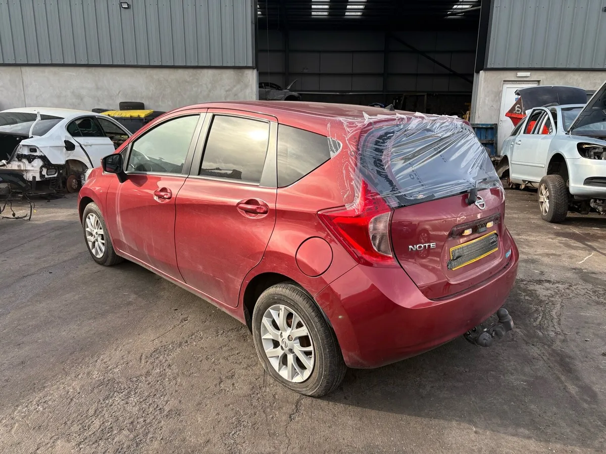 BREAKING PARTS 2014 NISSAN NOTE 1.5 DCI Manual - Image 4