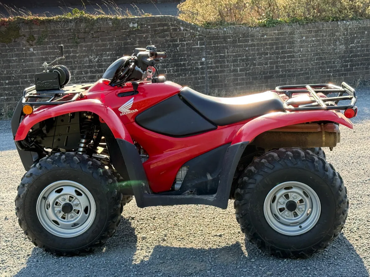 2008 Honda TRX420FA Quad - Image 4