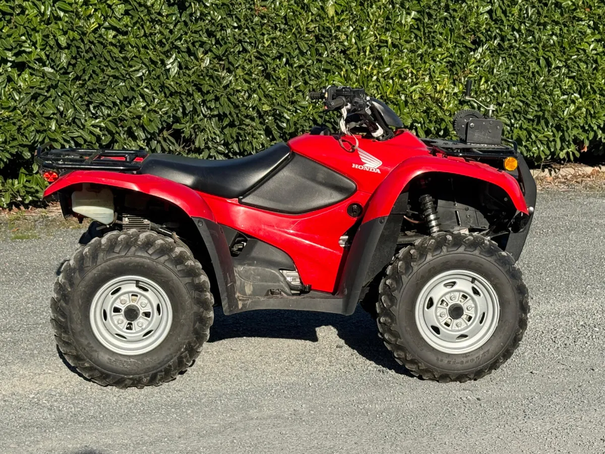 2008 Honda TRX420FA Quad - Image 2