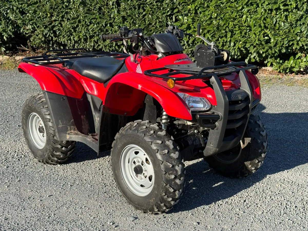 2008 Honda TRX420FA Quad - Image 1