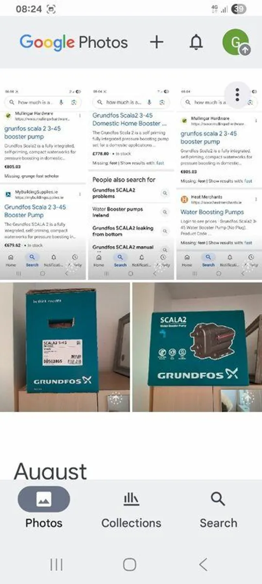 Booster pump    Grundfos Scala2   3-45