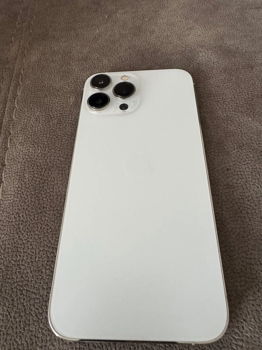 iPhone 13 128g Pro Max Silver - Image 1