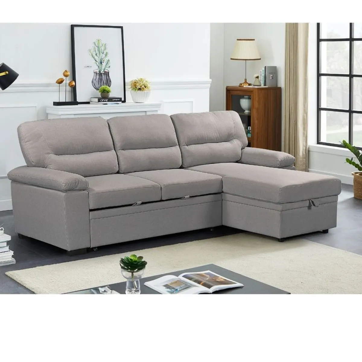 Pull Out Corner Sofa Bed - Comfort, Storage & Style in One - Image 2