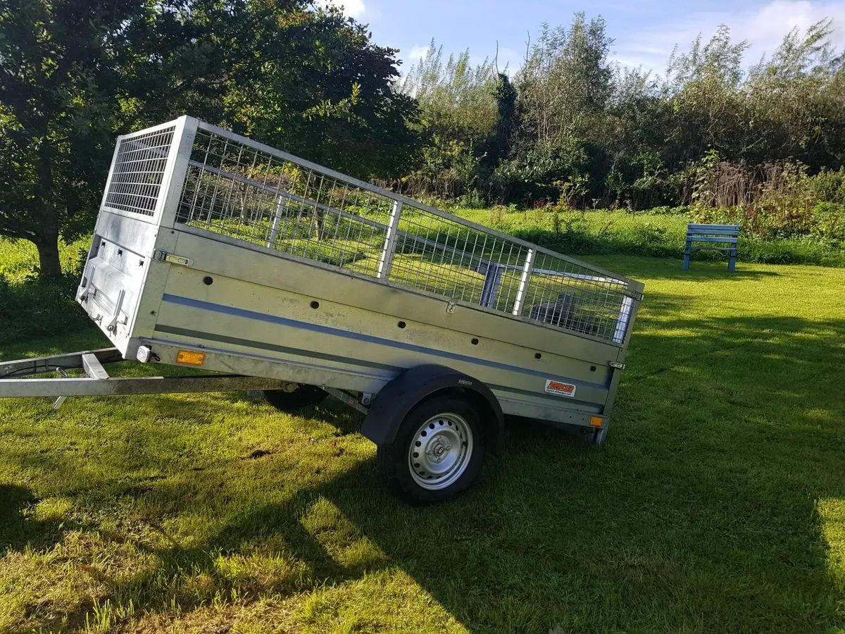 Tiltbed 8x4 Car trailer - Image 1