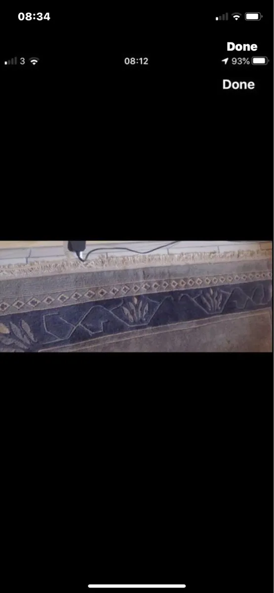 Hand Made Nepalese Large Floor Rug - Image 4